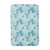 Tapis De Bain Hand Drawn Peony Floral  (Devant (Vertical))