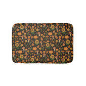 Tapis De Bain Hand Drawn Rustic Fall Pattern Bath Mat (Devant)