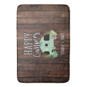 Tapis De Bain Happy Campers, Camping, RV, Motorhome, Trailer (devant Vertical)