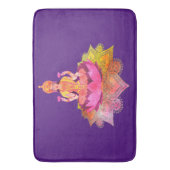 Tapis De Bain Happy Diwali - Deepalavi Lakshmi Goddess 4 (devant Vertical)