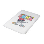 Tapis De Bain Happy Easter Bruh Bunny Dab Rabbit Dance Boys Kids (Angle)