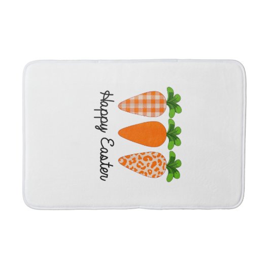 Tapis De Bain Happy Easter Carrot Cute Easter T-Shirt (Devant)
