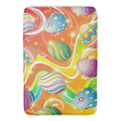 Tapis De Bain Happy Easter Eggs Festive Pattern (devant Vertical)