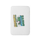 Tapis De Bain Happy is a Long Drive, Golf (Devant (Vertical))