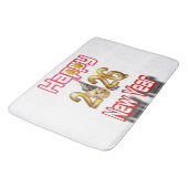 Tapis De Bain Happy New year  (Angle)
