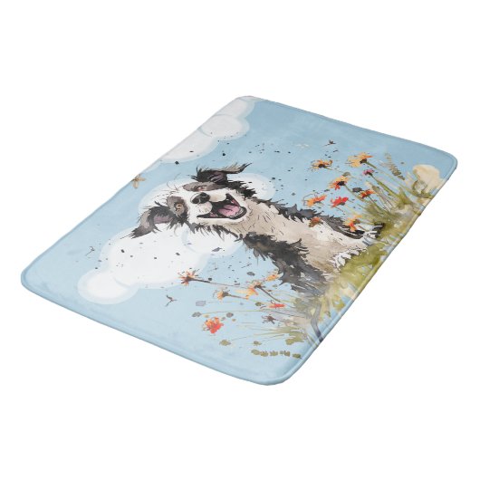 Tapis De Bain Happy Pup (Angle)