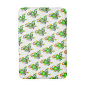Tapis De Bain Happy St. Patrick's Day Rabbit Bathmats (Devant (Vertical))
