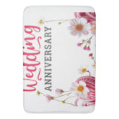 Tapis De Bain Happy wedding anniversary  (devant Vertical)