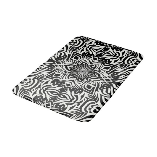 Tapis De Bain Harmonie B&W (Angle)