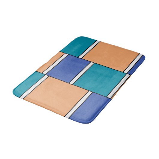 Tapis De Bain Harmonie des couleurs (Angle)