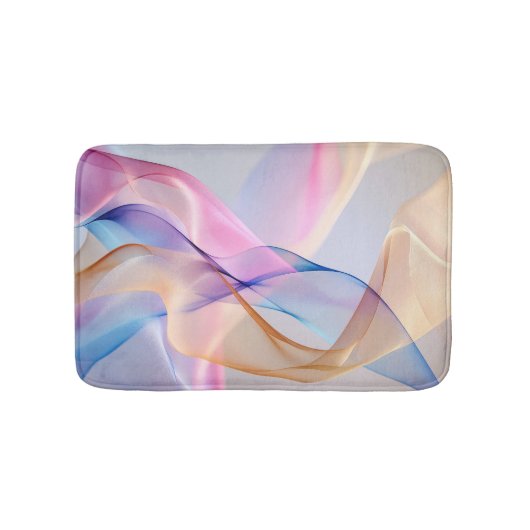 Tapis De Bain Harmonie Fluide en Mouvement (Devant)