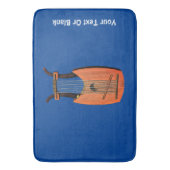 Tapis De Bain Harpe du roi David (devant Vertical)