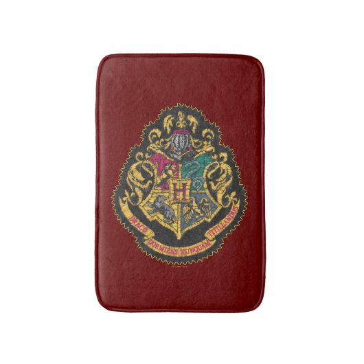 Tapis De Bain Harry Potter | Blason de Poudlard (Devant (Vertical))