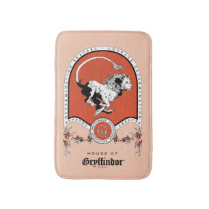 Tapis De Bain HARRY POTTER™ Délicat croquis GRYFFINDOR™ Crest