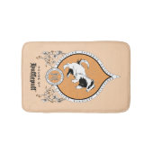Tapis De Bain HARRY POTTER™ | Délicat croquis HUFLEPUFF™ Crest (Devant)