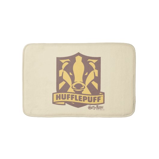 Tapis De Bain HARRY POTTER™ | Été Magique HUFFLEPUFF™ Crest (Devant)