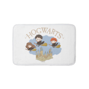 Tapis De Bain HARRY POTTER™, Hermione & Ron Fly Over HOGWARTS™