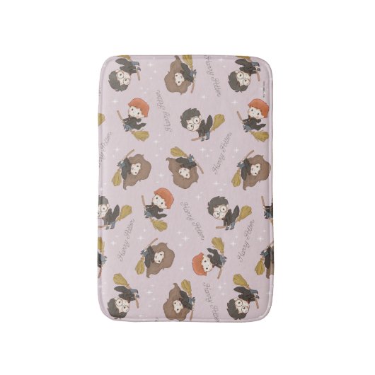 Tapis De Bain HARRY POTTER™, Hermione & Ron Flying Motif (Devant (Vertical))