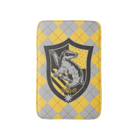 Tapis De Bain Harry Potter | Hufflepuff House Pride Crest (Devant (Vertical))