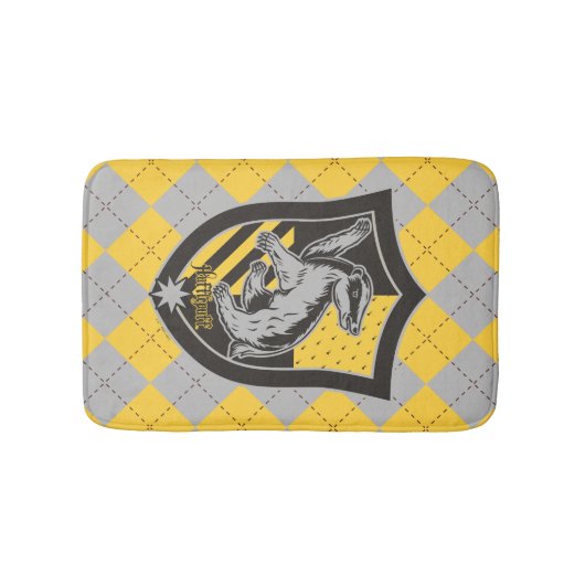 Tapis De Bain Harry Potter | Hufflepuff House Pride Crest (Devant)
