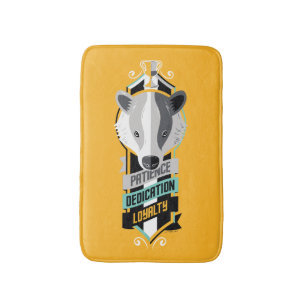 Tapis De Bain Harry Potter HUFFLEPUFF™ House Traits Sigil
