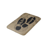 Tapis De Bain Harry Potter | MISCHIEF MANAGED™ Mappage Empreinte (Angle)