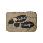 Tapis De Bain Harry Potter | MISCHIEF MANAGED™ Mappage Empreinte (Devant)