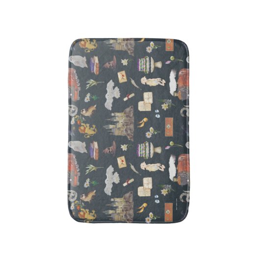Tapis De Bain HARRY POTTER™ | Motif icônes (Devant (Vertical))
