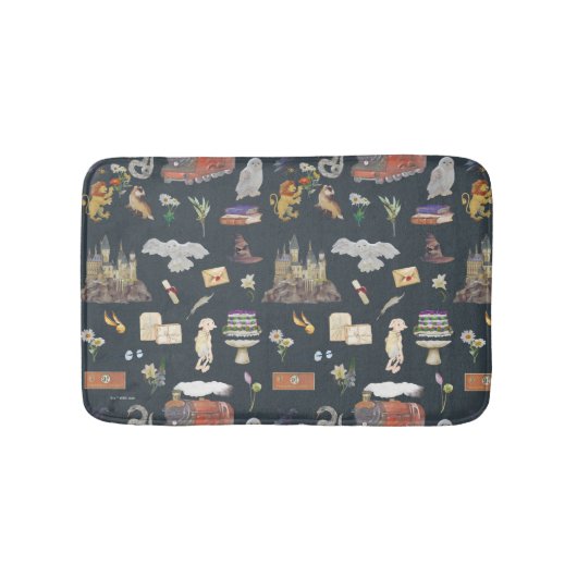 Tapis De Bain HARRY POTTER™ | Motif icônes (Devant)