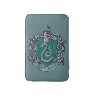 Tapis De Bain Harry Potter | Slytherin Crest Green