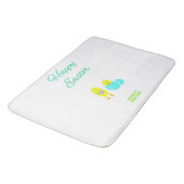 Tapis De Bain Hatchs de Pâques Grand Mat de bain (Angle)