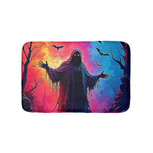 Tapis De Bain Hauning Demon Habillé Dans L'Ombre Design