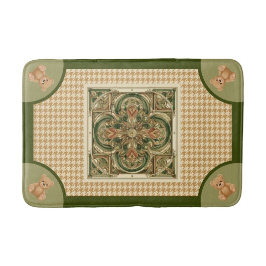 Tapis De Bain Haut Houndstooth, (Devant)