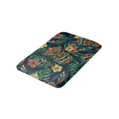 Tapis De Bain Hawaï Tiki Masque Motif tropical (Angle)