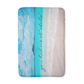 Tapis De Bain Hawaii Aloha Citation Turquoise Tropical Beach Pho (Devant (Vertical))