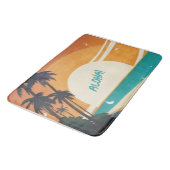 Tapis De Bain Hawaiian/Aloha/Tropical/plage (Angle)