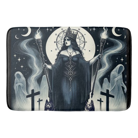 Tapis De Bain Hécate Déesse des Esprits Fantomatiques des Carref (Devant)