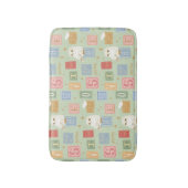 Tapis De Bain Hedwig Post Letter Block Pattern (Devant (Vertical))