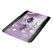 Tapis De Bain Hello Gorgeous - Beaux cils pourpres (Angle)