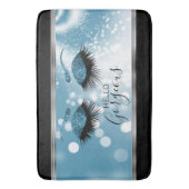 Tapis De Bain Hello Gorgeous Eyes - Bleu (devant Vertical)