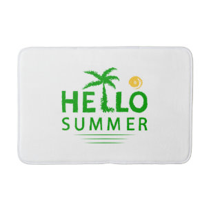 Tapis De Bain Hello Summer
