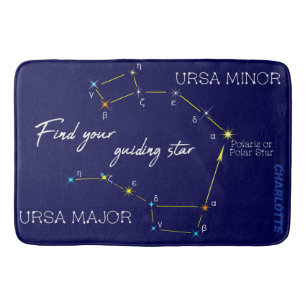 Tapis De Bain Hémisphère Nord Trouver Polaris Star