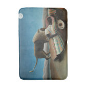 Tapis De Bain Henri Rousseau Dormir Gitan Lion Peinture (Devant (Vertical))