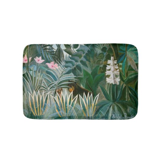 Tapis De Bain Henri Rousseau - La jungle équatoriale (Devant)