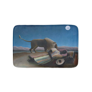 Tapis De Bain Henri Rousseau - Les Tziganes qui dorment