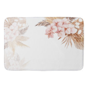 Tapis De Bain Herbe des Pampas Fleurs Botaniques pour une Baby S