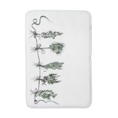 Tapis De Bain Herbes du jardin (Devant (Vertical))