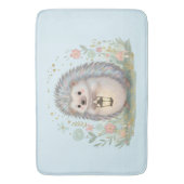 Tapis De Bain Hérisson mignon avec lanterne (devant Vertical)