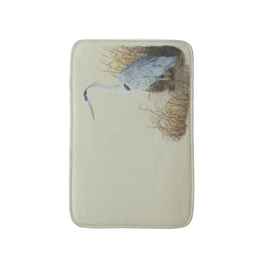 Tapis De Bain Héron (Devant (Vertical))