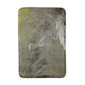 Tapis De Bain Héron de grand bleu (Devant (Vertical))